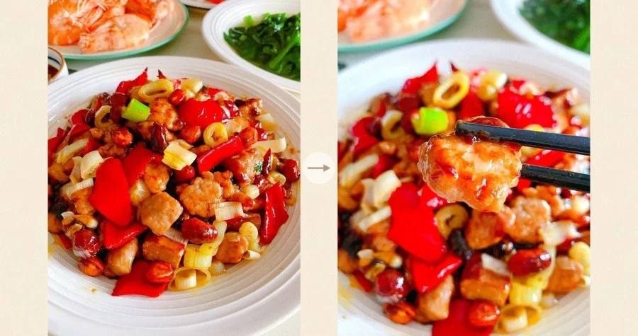 Kung Pao Pork Diced step 5