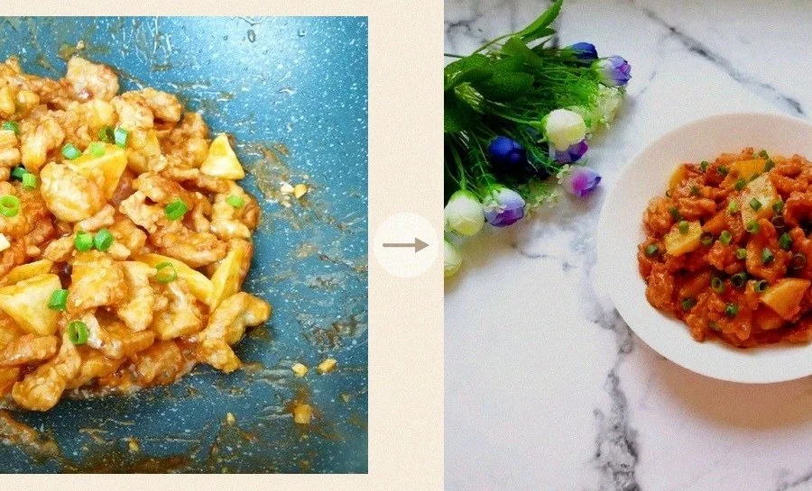 Lychee-Style Sweet and Sour Pork step 7