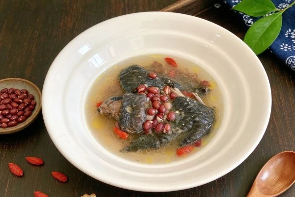 Red Bean and Silkie Chicken Soup