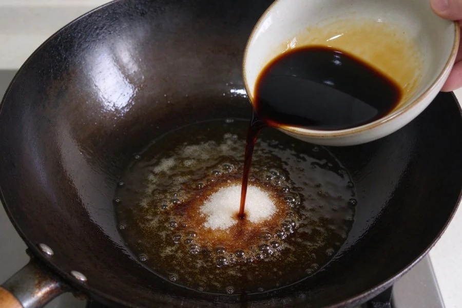 Scallion Oil Noodles step 5