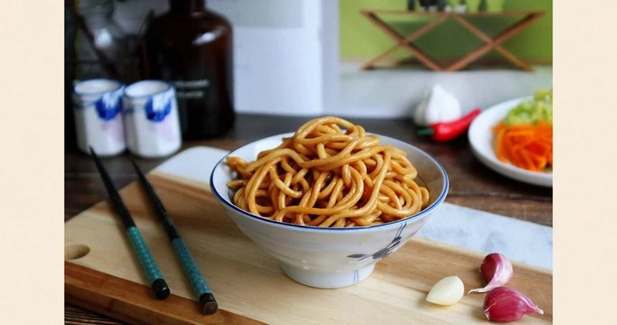 Sesame Paste Cold Noodles step 10