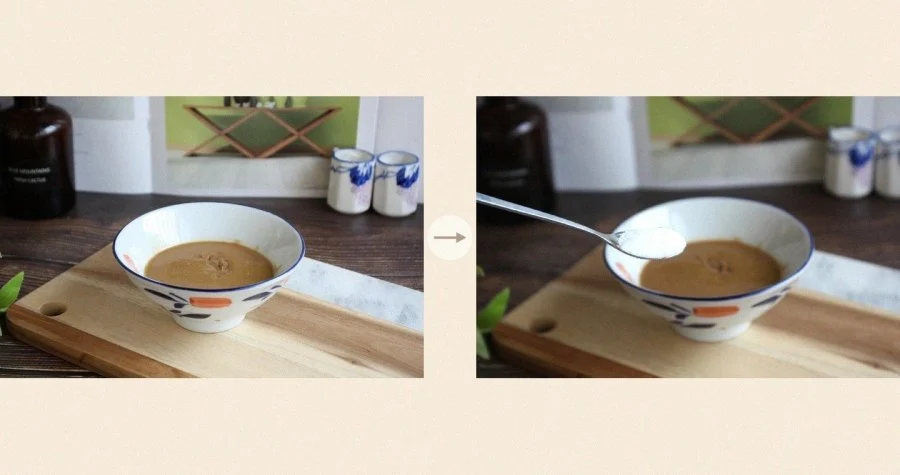 Sesame Paste Cold Noodles step 2