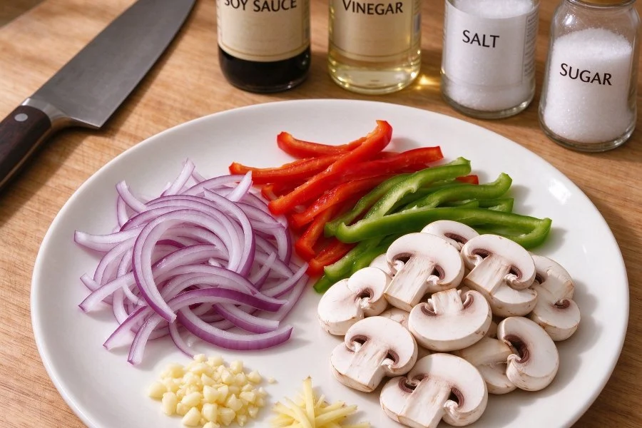 Soft-Shelled Eel Stir-Fry step 10