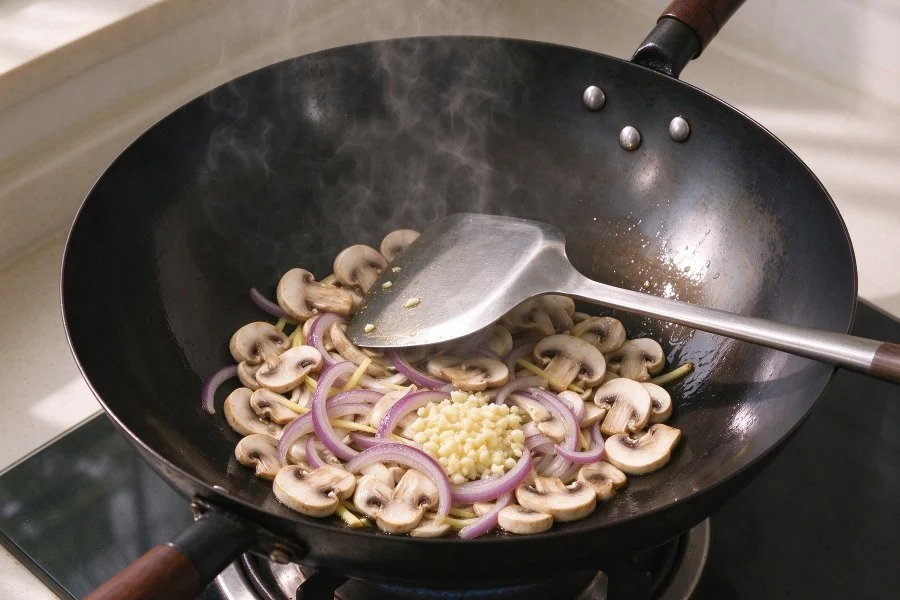 Soft-Shelled Eel Stir-Fry step 12
