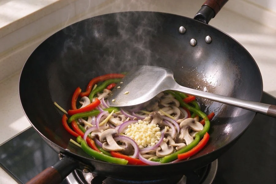 Soft-Shelled Eel Stir-Fry step 13