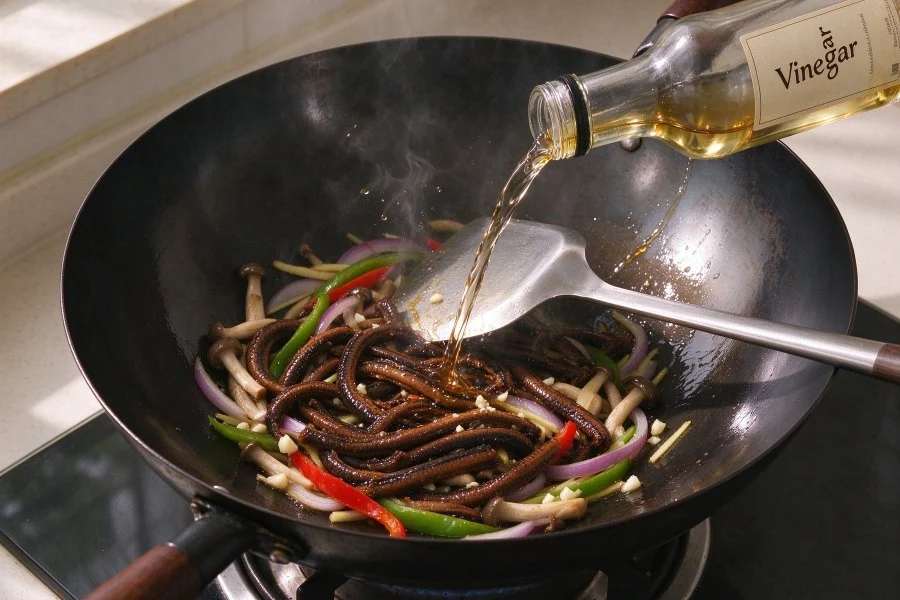 Soft-Shelled Eel Stir-Fry step 15