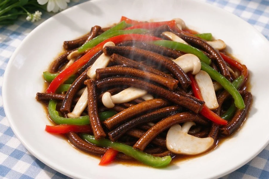 Soft-Shelled Eel Stir-Fry step 17