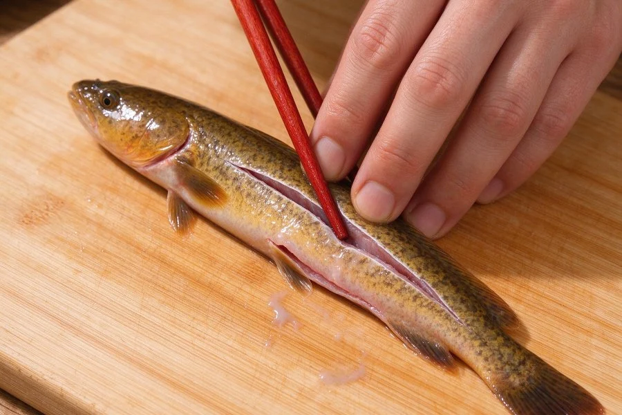 Soft-Shelled Eel Stir-Fry step 4