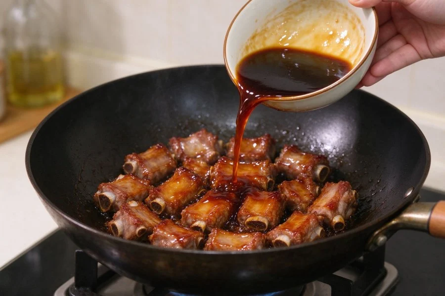 Sweet and Sour Pork Ribs step 8