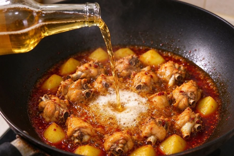 Xinjiang Big Plate Chicken step 5